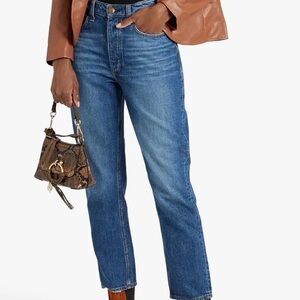 Rag & Bone NWT Nina High-Rise Ankle Cigarette Straight Leg Jeans $252 27